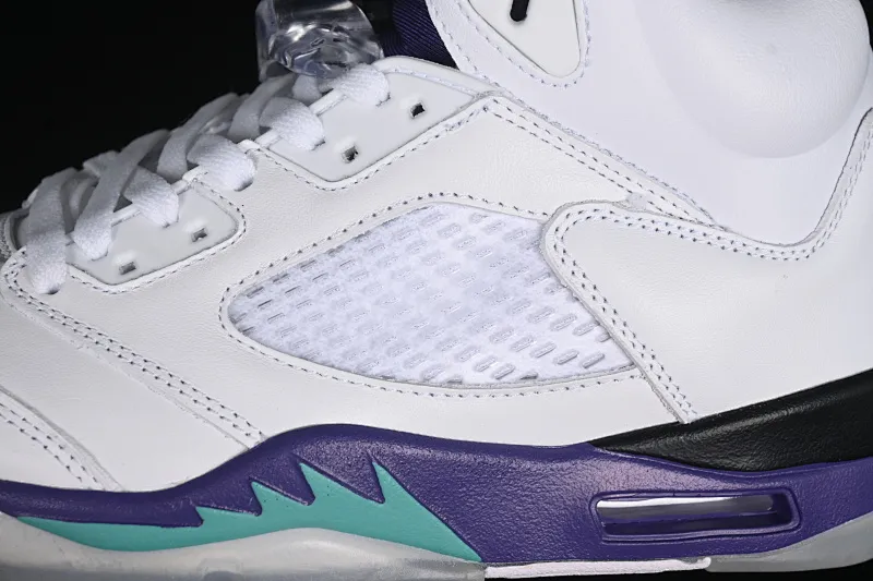 All categories Air Jordan Jordan series basketball shoes Air Jordan 5 Air Jordan 5 Retro "Grape" AJ5 Joe 5 white and purple grape 136027-108